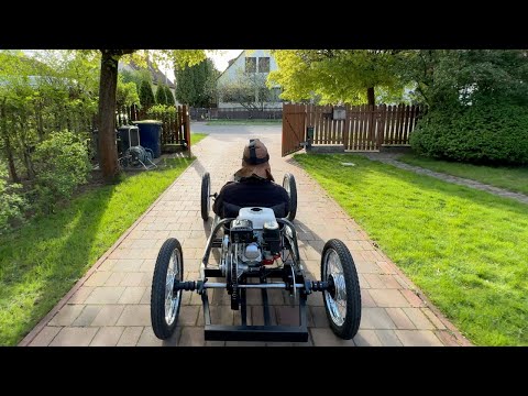 Cyclekart Building - The first ride