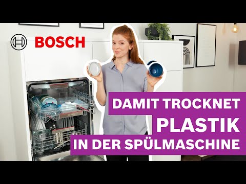 Endlich Schluss mit nassem Plastikgeschirr im Geschirrspüler | Bosch Spülmaschinen