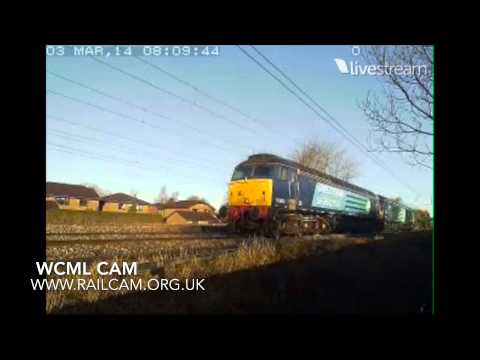 DRS 57003 & 68002 'Intrepid' - WCMLCam 3rd March 2014