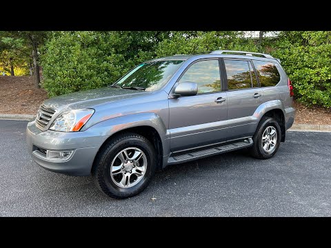 2007 Lexus GX470 Sport Package - 103k, Ash Blue Mica with Gray Interior