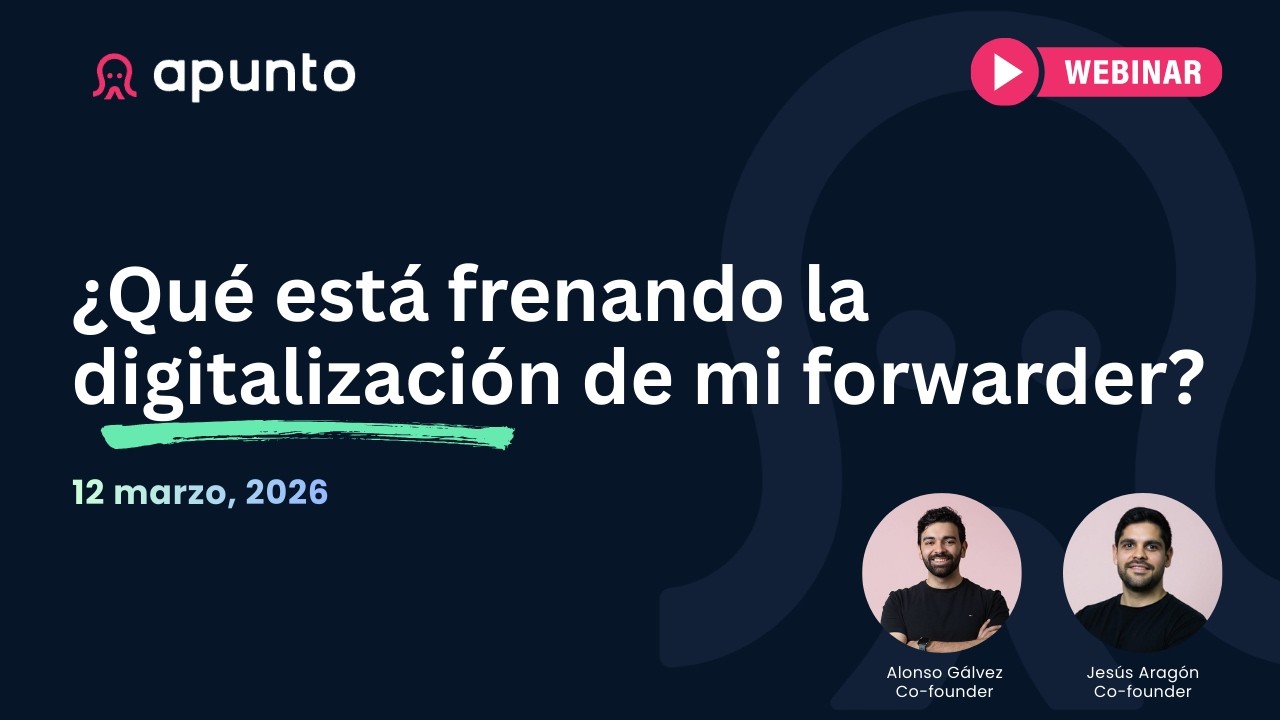 Webinar 03: ¿Qué está frenando la digitalización de mi forwarder?