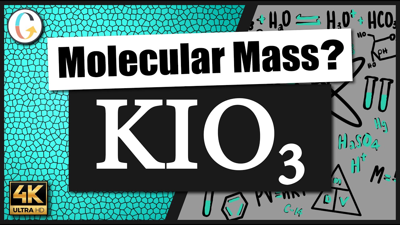 How to find the molecular mass of KIO3 (Potassium Iodate)