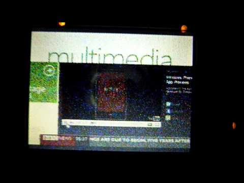 TV-DX (Tropo) 11.10.2010: BBC 1 Rowridge, UK in Geeste, D - 633 km