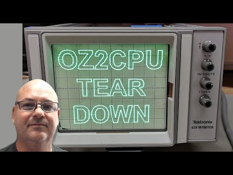 Tektronix 620 Monitor Analog XY 1980 test teardown