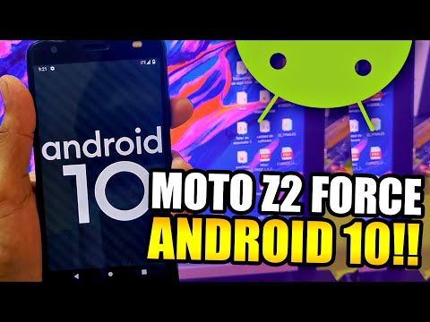 MOTO Z2 FORCE INSTALAR ANDROID 10 ✔