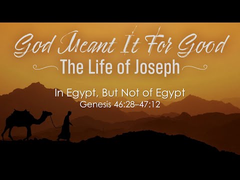 In Egypt, But Not Of Egypt