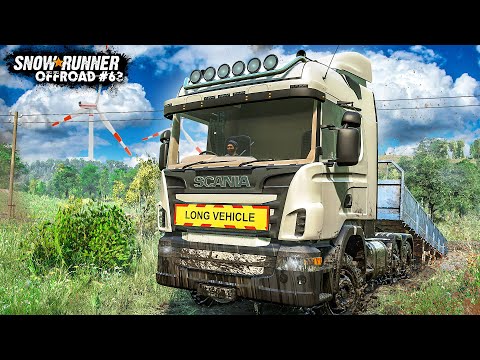 SNOWRUNNER #63: WINDRAD-Bau im Schlamm | OFFROAD Simulation