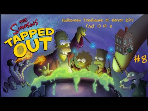 The Simpsons: Tapped Out [223] Halloween Treehouse of Horror Update (2017) Pt 8 {Black Magic Hall}