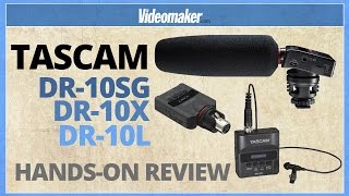 Video thumbnail for Tascam DR-10X, DR-10SG, DR-10L - Hands On Review by Videomaker