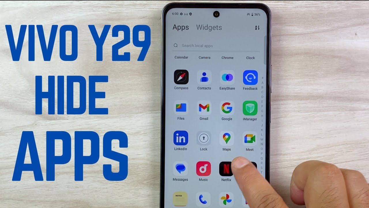 📱 How to Hide Apps on Vivo Y29 | Step-by-Step Guide