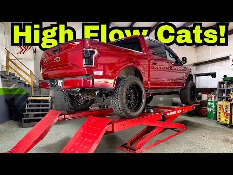 Added MagnaFlow High Flow Catalytic Converter to My Lifted F150