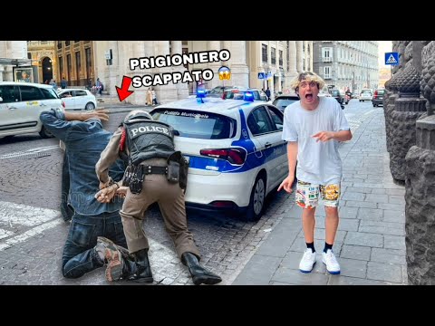 AIUTIAMO LA POLIZIA A CATTURARE UN PRIGIONIERO SCAPPATO DALLA PRIGIONE!!! *lo prenderemo?*