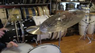 Video thumbnail for Istanbul Agop 19" Xist Dry Dark Brilliant Crash Cymbal by Wood & Weather Drum Shop