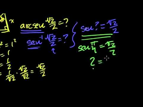 Funções trigonométricas inversas: arco seno - Khan Academy em português (11º ano)
