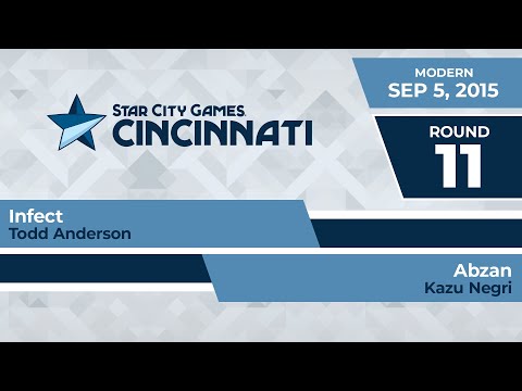 SCGCIN: Round 11 - Todd Anderson vs Kazu Negri | Modern
