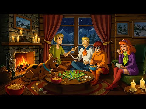 Scooby-Doo Fireside Lofi | Cozy Beats to Study, Relax & Unwind