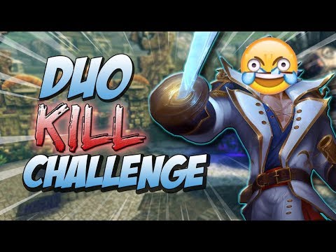 Smite: Youtuber Kill challenge w/ Doublej Rexsi & Dave AO KUANG FRAGS!