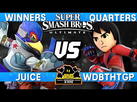 Smash Ultimate Tournament Winners Quarters - Juice (Falco) vs WDBTHtGP (Brawler) - CNB 209