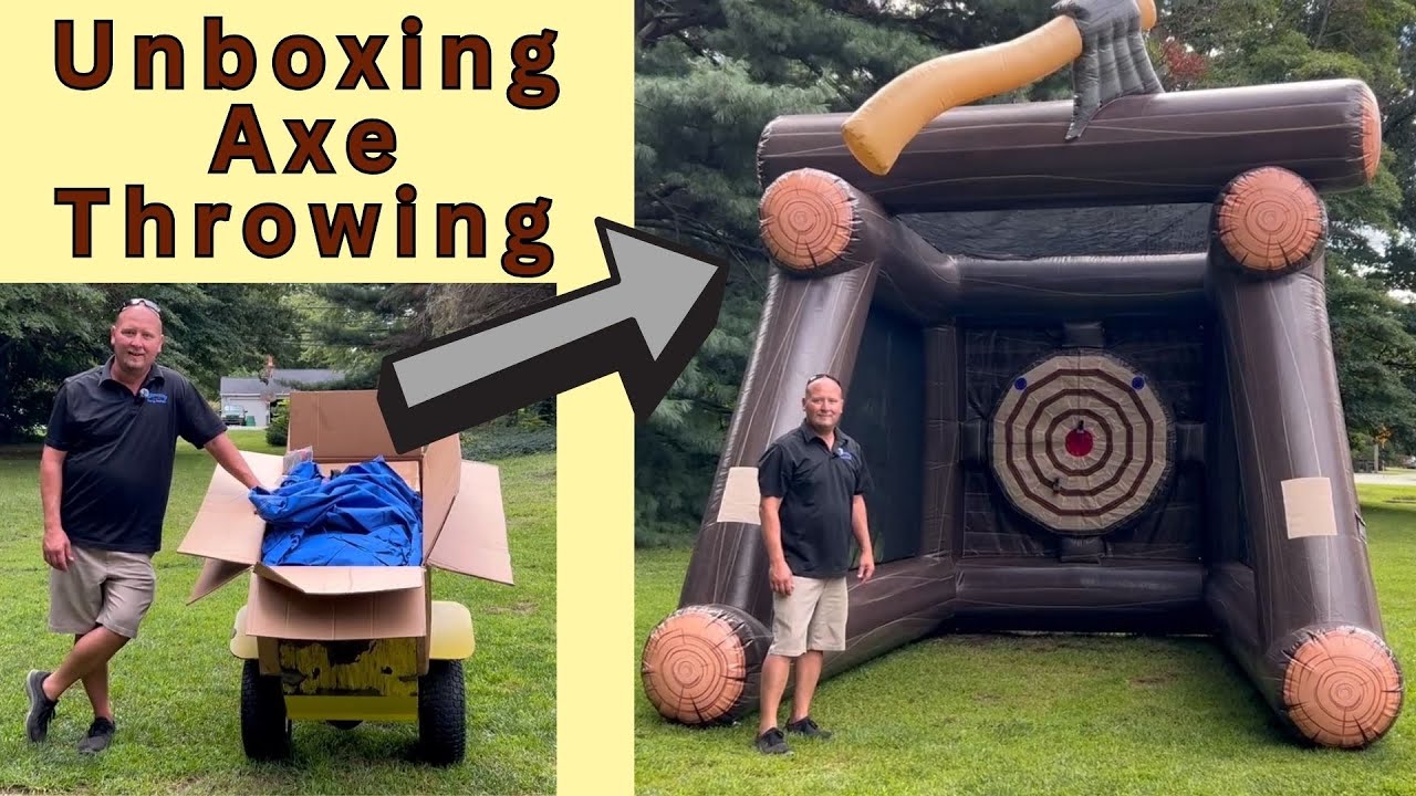 XJump Axe Throwing Unboxing 
