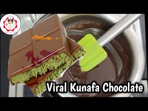 Dubai's Viral Kunafa Chocolate Recipe in Tamil/Arabian Sweet recipes /Homemade Kunafa Chocolate