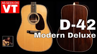 Video thumbnail for Martin Guitar DEMO  |  D-42 Modern Deluxe #2694968  as seen on Virtual Tour! by Maury's Music
