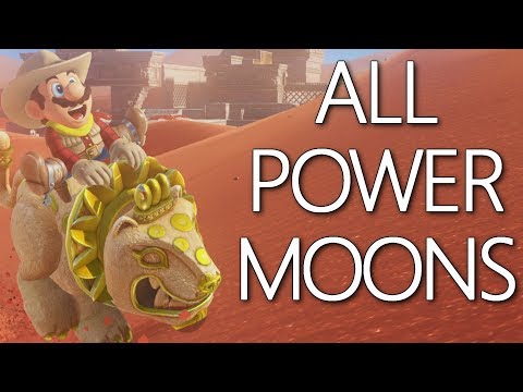 Sand Kingdom: All Power Moons Guide - Mario Odyssey