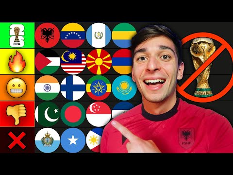 Ranking Every Country To NEVER Play in a World Cup