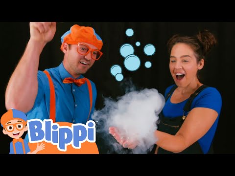 Learning Shapes And Bubbles With Blippi | Educational Videos For Kids