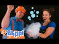 Learning Shapes And Bubbles With Blippi Educational Videos For Kids