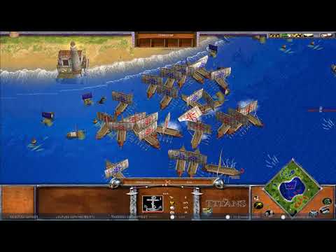 Matreiuss vs Zodiac - Age of Mythology: The Titans (Game 1)