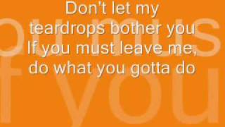 Don&#39;t Let My Teardrops Bother You (Lyrics) - The Supremes