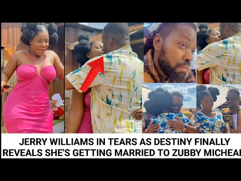 Jerry Williams In Tears As Destiny Etiko Finally Reveals She's Getting Married to Zubby Micheal