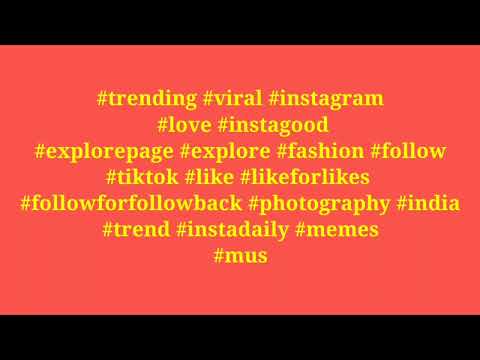 Best Instagram Hashtag Strategy 2021 | Best #trending Hashtags for Instagram
