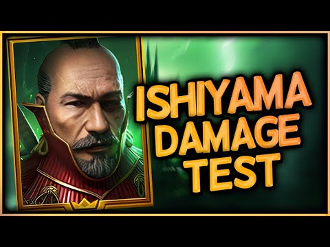 Raid: Shadow Legends | Ishiyama Damage Test - [TESTSERVER] - Lohnt sich die Fusion?