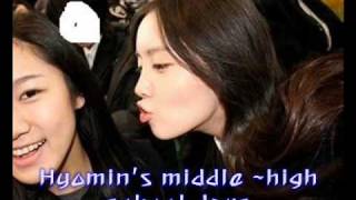 T-ara Hyomin (childhood-now)