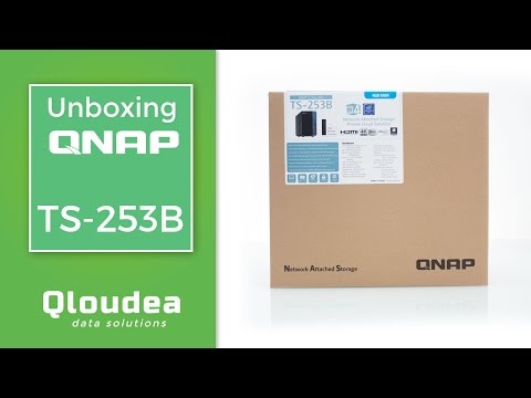 Unboxing QNAP TS-253B - Servidor de dos bahías con procesador de de 4 núcleos
