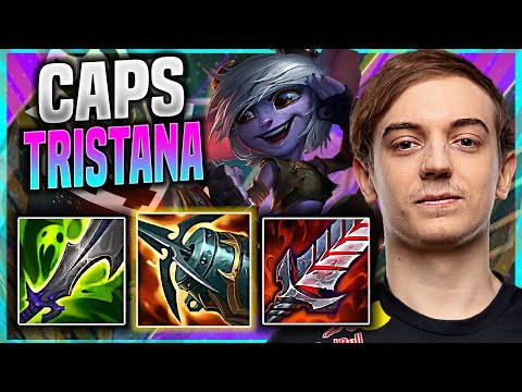 CAPS IS A MONSTER WITH TRISTANA KRAKEN SLAYER! - G2 Caps Plays Tristana MID vs Twisted Fate! |