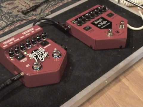 Jekyll & Hyde v1 Silver by Visual Sound | RockBoard | PedalPedia