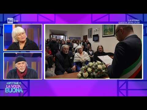 Maurizio Mattioli: "Ieri ho sposato la mia Simonetta" - La Volta Buona 15/01/2024