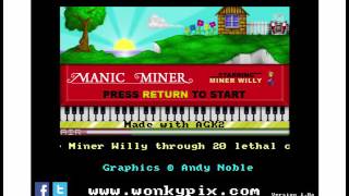 Manic Miner AGK2 HTML5 Test