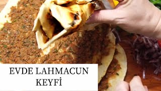 Tavada lahmacun Nasıl yapılır /Fırında Evde Lahmacun Nasıl yapılır/ Hamur işleri / Figen Ararat