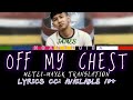 Yelhomie off my chest lyrics