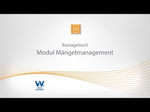 Bautagebuch - Modul Mängelmanagement