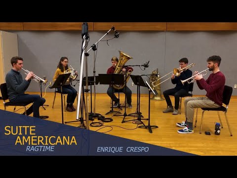 Enrique Crespo: Suite Americana, Ragtime | Cayuga Brass Quintet
