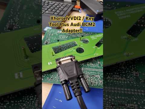 Showing off XHORSE BCM2 adapter for Audi!