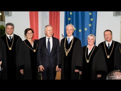 BOKU Inauguration 2018 - Überreichung der Ketten