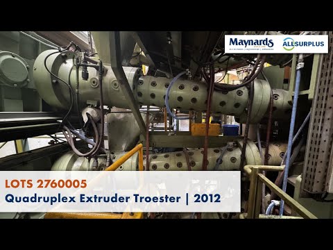 Quadruplex Extruder Troester | 2012  