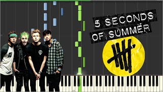 5SOS - Story Of Another Us [Tutorial Synthesia] Piano Neith Version