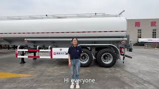 Citerne de carburant 2 Axle Fuwa Fuel Tanker Semi Trailer à vendre - Image 4 | Autoline CI Citerne de carburant 2 Axle Fuwa Fuel Tanker Semi Trailer neuve | Image 4 - Autoline