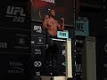 Ciryl Gane weighed in at 247.5 pounds ahead of his #UFC285 title fight ⚖️ #shorts